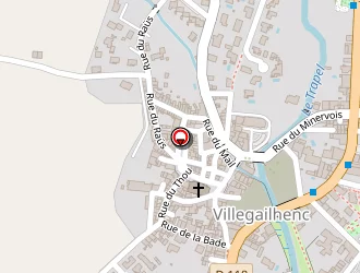 Carte de Hollidge Colin à Villegailhenc