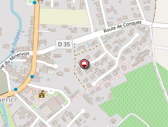 Carte de Hotex à Villegailhenc