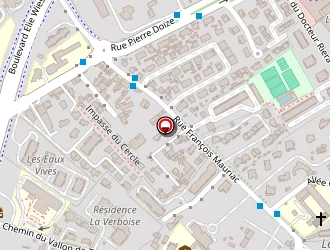 Carte de Maison Sainte Emilie à Marseille