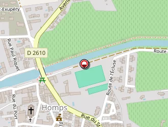 Carte de Rs Transports à Homps