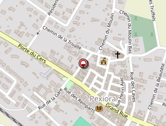 Carte de Agence Postale Communale à Pexiora