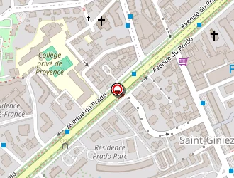 Carte de Calmettes à Marseille