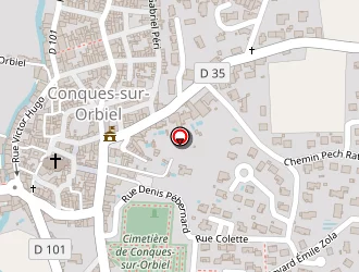 Carte de Denjean Thierry à Conques-sur-orbiel