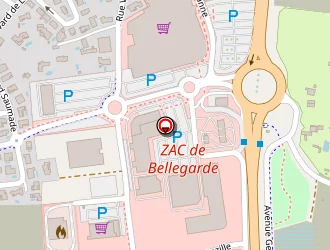 Carte de Mc Donald's à Sérignan