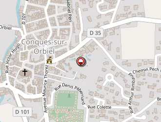 Carte de Le Sentier Des Capitelles à Conques-sur-orbiel