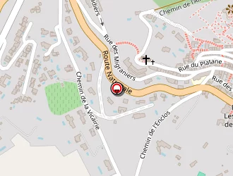 Carte de Ancie à Grimaud