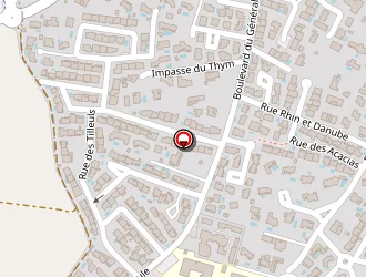 Carte de Ethacar à Sérignan