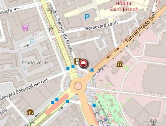 Carte de U Express à Marseille