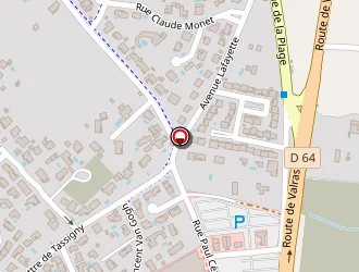 Carte de Sun Kart à Sérignan