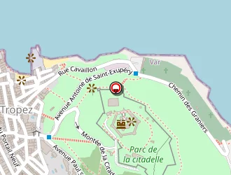 Carte de Plein Sud à Saint-tropez