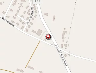 Carte de Camping Le Mercier à Calmont