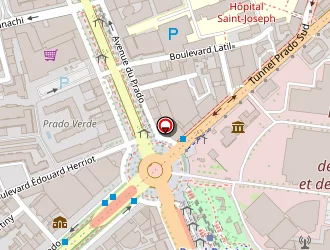 Carte de Le Negresco à Marseille