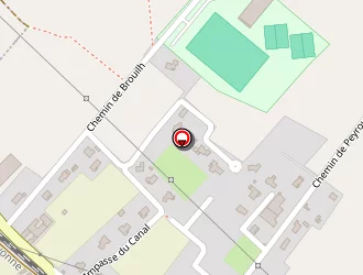 Carte de Bergeret à Aressy