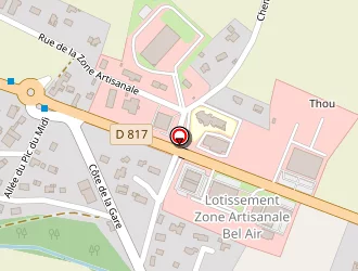 Carte de Pastor à Nousty