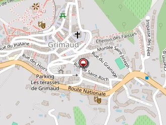 Carte de Halte Garderie à Grimaud