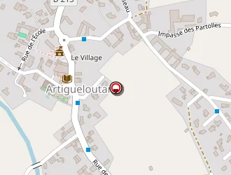 Carte de La Poste à Artigueloutan