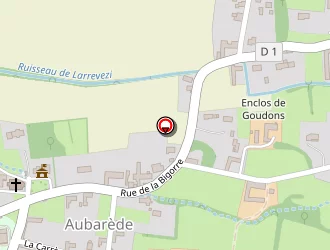 Carte de Salle Polyvalente à Aubarède