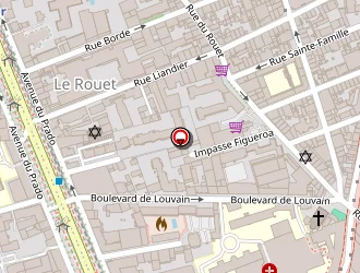 Carte de Cyclable à Marseille