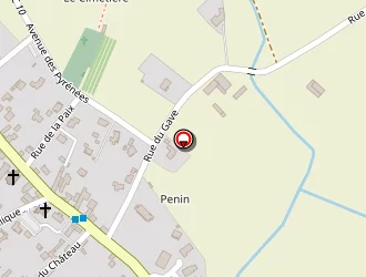 Carte de Abraham Georges à Mazères-lezons