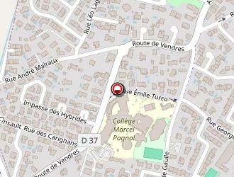 Carte de Bouscaras Alain à Sérignan