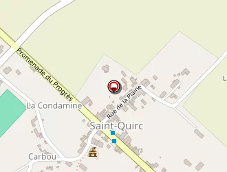 Carte de Mairie Saint Quirc à Saint-quirc