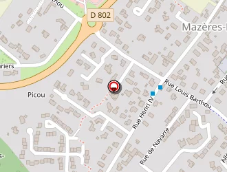 Carte de Rabasa Bruno à Mazères-lezons