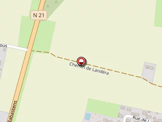 Carte de Geneaterre à Orleix