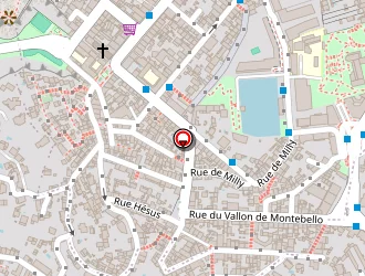 Carte de Artères à Marseille