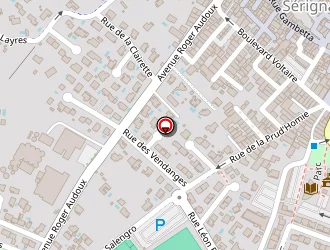 Carte de Art'corps à Sérignan