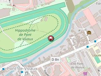 Carte de Pharmacie Du Stade à Marseille