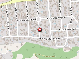 Carte de Institut La Forbine à Aubagne