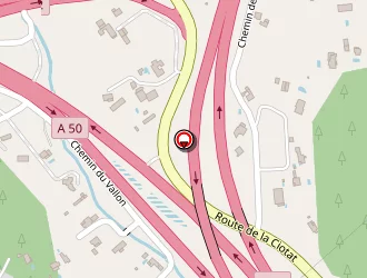 Carte de Rossi Toiture à Aubagne