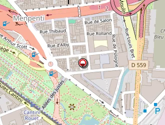 Carte de Godeau Florentin à Marseille