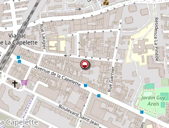 Carte de Lycée Ort Bramson à Marseille