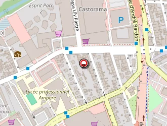 Carte de Auchan Drive à Marseille