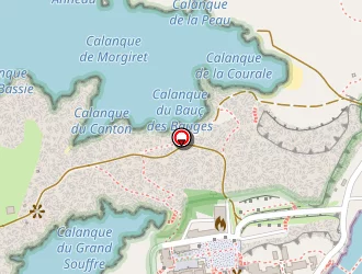 Carte de L'atalante à Marseille