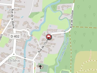 Carte de Nabais à Orleix