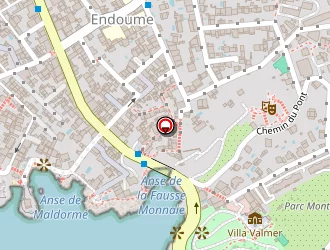 Carte de Des Flots Bleus à Marseille