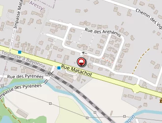 Carte de Carvalhal Victor à Aressy