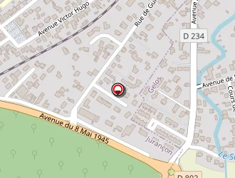 Carte de Montes Joseph à Gelos