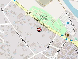 Carte de Costa Alejandra à Sérignan