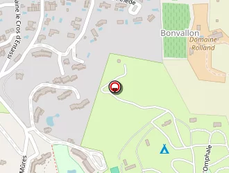 Carte de Camping De La Plage à Grimaud