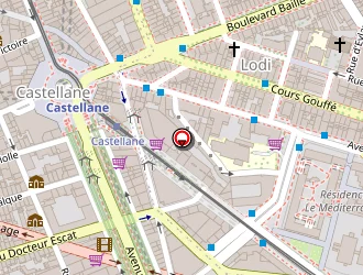 Carte de La Cave St Adrien à Marseille