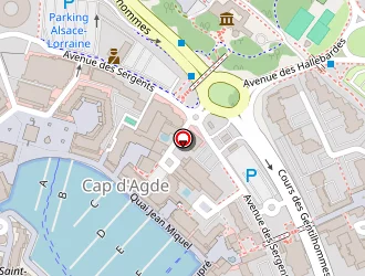 Carte de Le Petit Comptoir à Agde