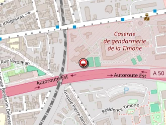 Carte de Centre Dentaire Capelette à Marseille