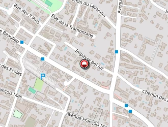 Carte de Le Saint Vincent à Agde