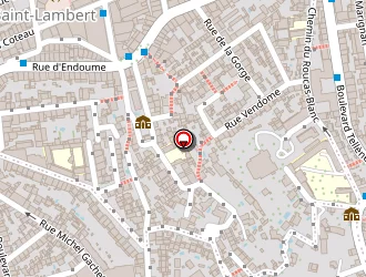 Carte de Recours Et Défense à Marseille