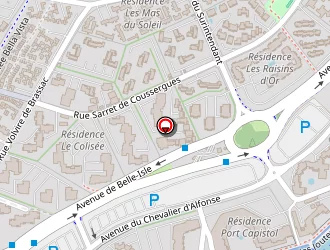 Carte de Sintes (ets) à Cap d'agde (le)