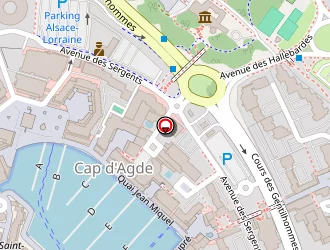 Carte de Modern'art à Agde