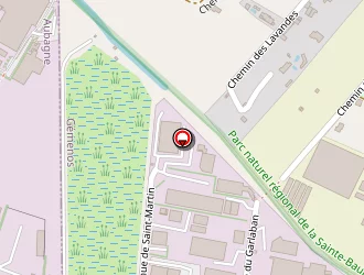 Carte de Comebat à Gémenos